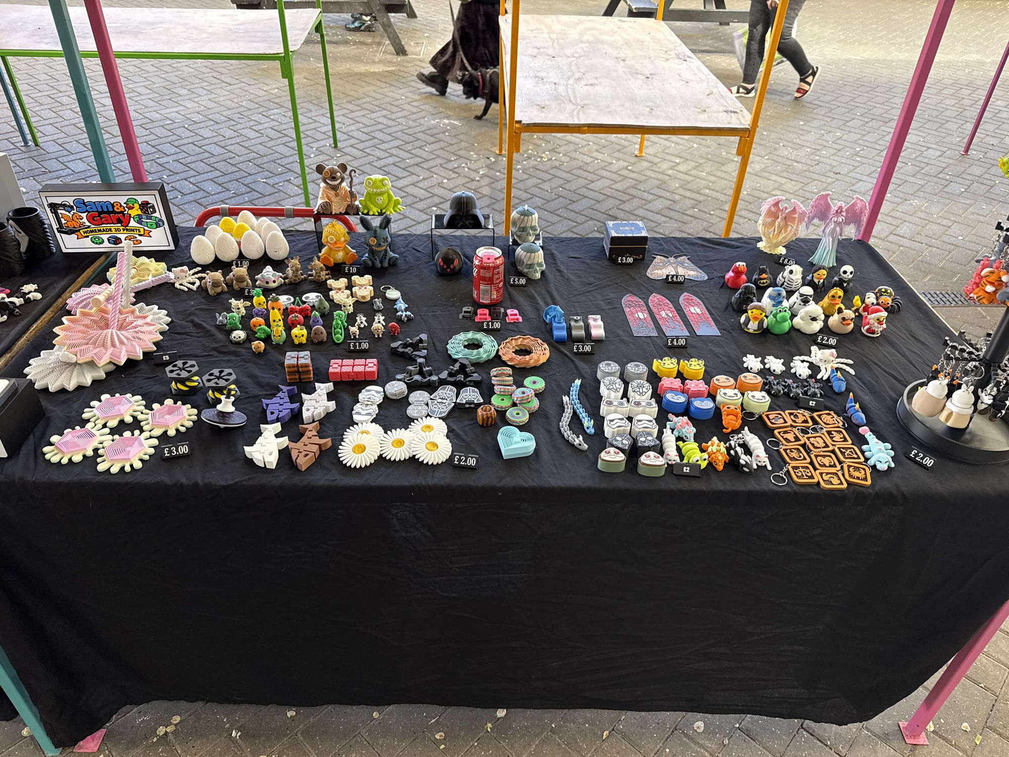 Our 3D-printed range
